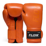 Flow - Challenge Boxhandschuhe - Echt Leder - Orange