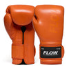 Flow - Challenge Boxhandschuhe - Echt Leder - Orange