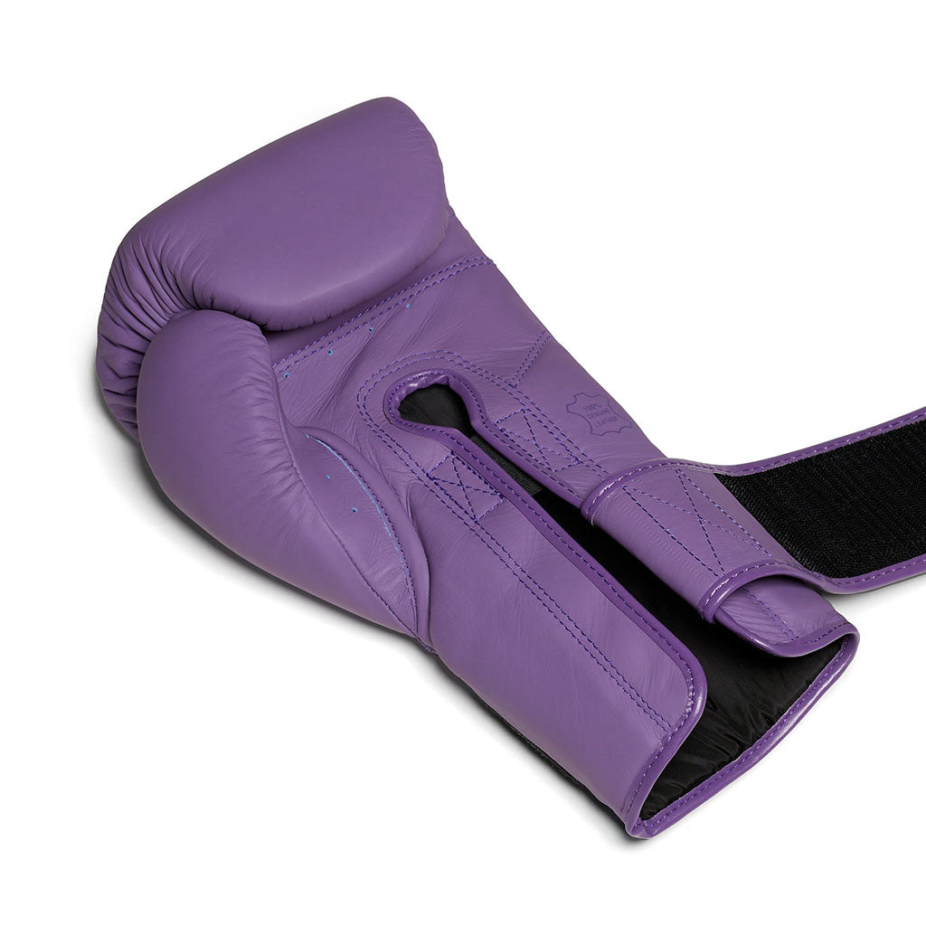 Flow - Challenge Boxhandschuhe - Echt Leder - Lila