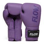 Flow - Challenge Boxhandschuhe - Echt Leder - Lila