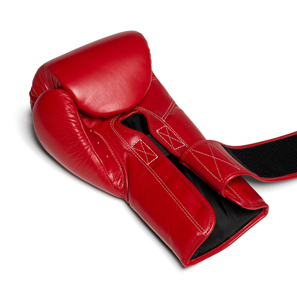 Flow - Challenge Boxhandschuhe - Echt Leder - Rot