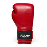 Flow - Challenge Boxhandschuhe - Echt Leder - Rot