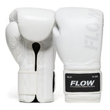 Flow - Challenge Boxhandschuhe - Echt Leder - Weiß