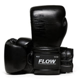 Flow - Challenge Boxhandschuhe - Echt Leder - Schwarz