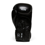 Flow Progress Boxhandschuhe - mehrlagiger Schaum - Schwarzes Rindsleder