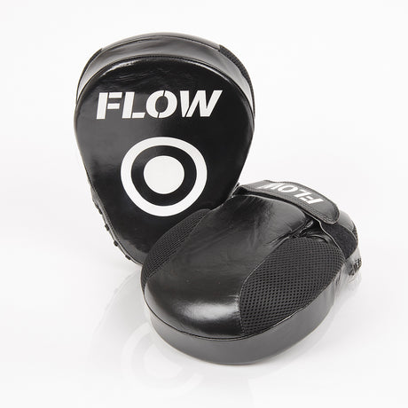 Flow Focus Mitts zwart/wit – paar, overzicht