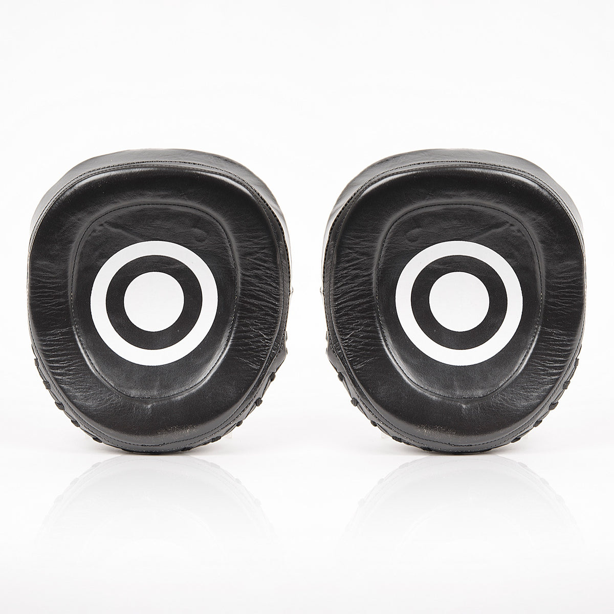Flow Micromitts zwart/wit – slagvlak met witte richtcirkel