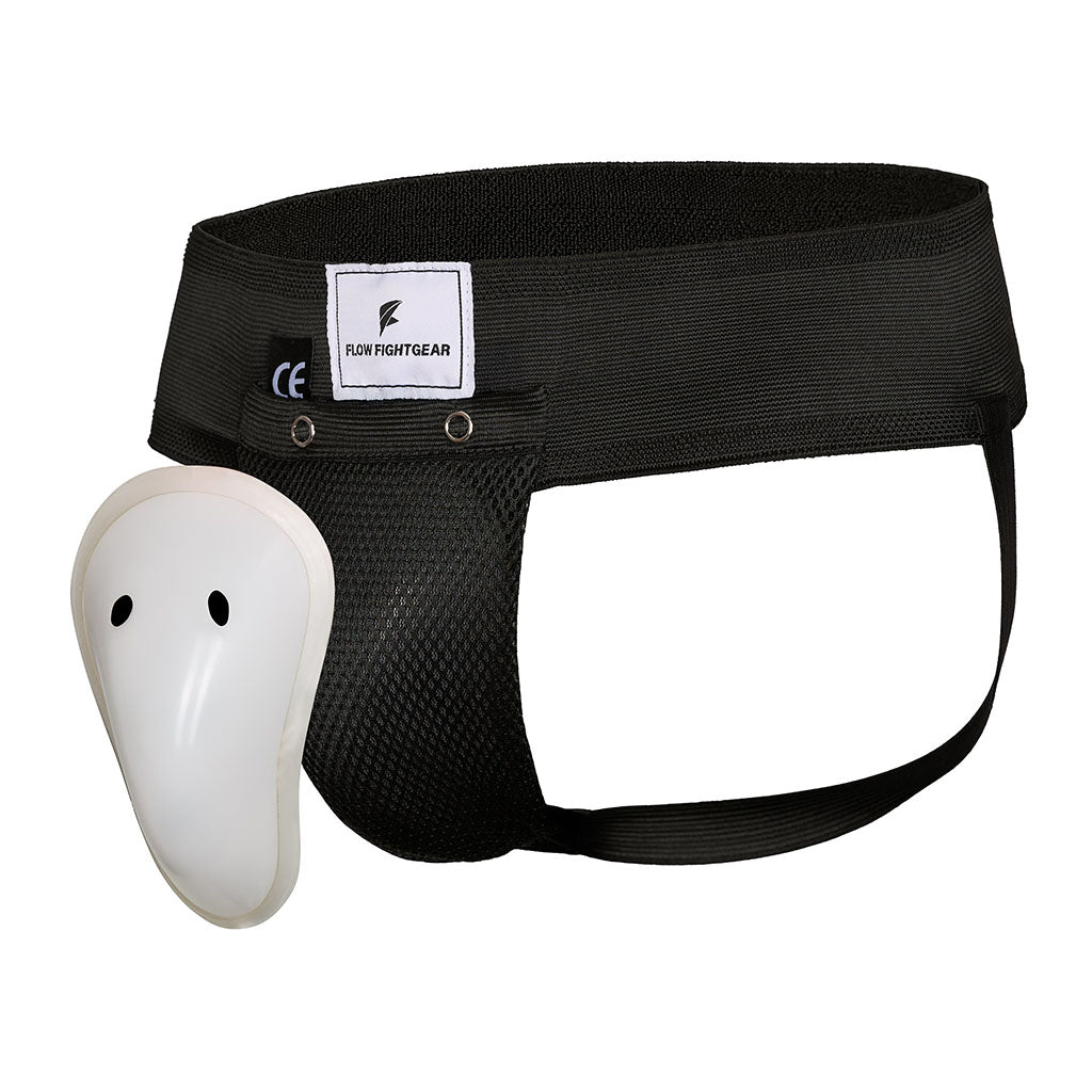 Flow Fightgear Kruisbeschermer - Mesh - Heren - Zwart