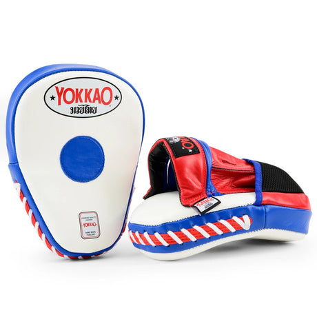 Yokkao Focus Mitts Geschlossene Finger - Leder - Thai Flag