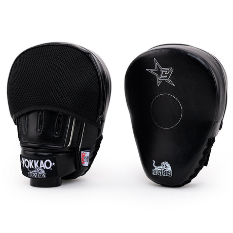 Yokkao Institution Focus Mitts - Geschlossene Finger - Schwarz