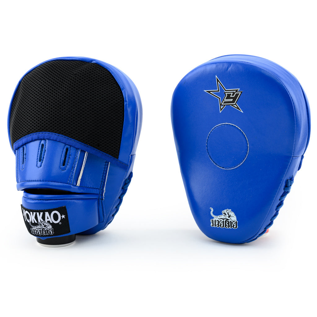 Yokkao Institution Focus Mitts - Closed Finger - Blau