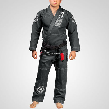 Hayabusa Goorudo 3 Gold Weave Jiu Jitsu Gi - Grau