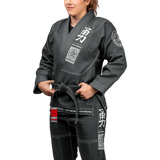 Hayabusa Goorudo 3 Gold Weave Jiu Jitsu Gi - Grau