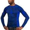 Hayabusa Arrow Ranked Langarm Rashguard - Blau