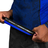 Hayabusa Arrow Ranked Langarm Rashguard - Blau