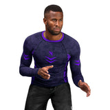 Hayabusa Arrow Ranked Langarm Rashguard - Lila