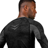 Hayabusa Arrow Ranked Langarm Rashguard - Schwarz