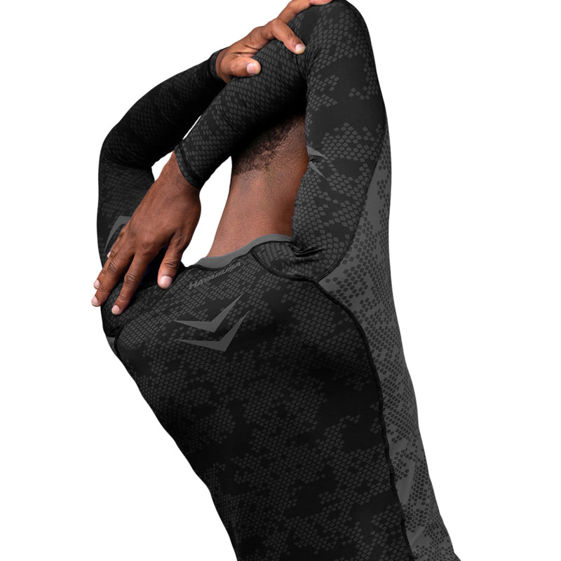 Hayabusa Arrow Ranked Langarm Rashguard - Schwarz