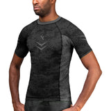 Hayabusa Arrow Ranked Kurzarm Rashguard - Schwarz