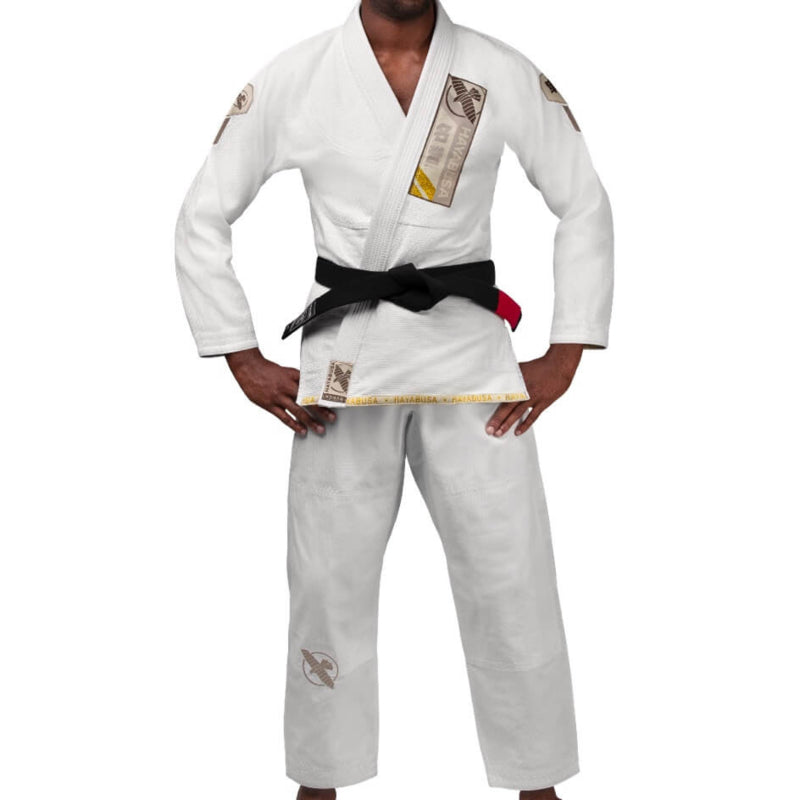 Hayabusa Ascend Lightweight Jiu Jitsu Gi - Weiß