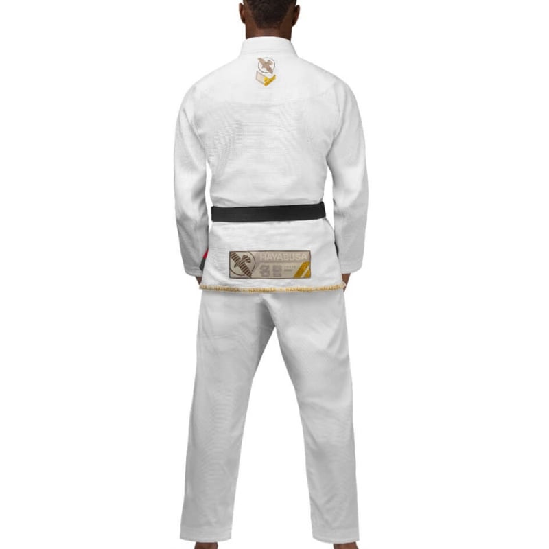 Hayabusa Ascend Lightweight Jiu Jitsu Gi - Weiß