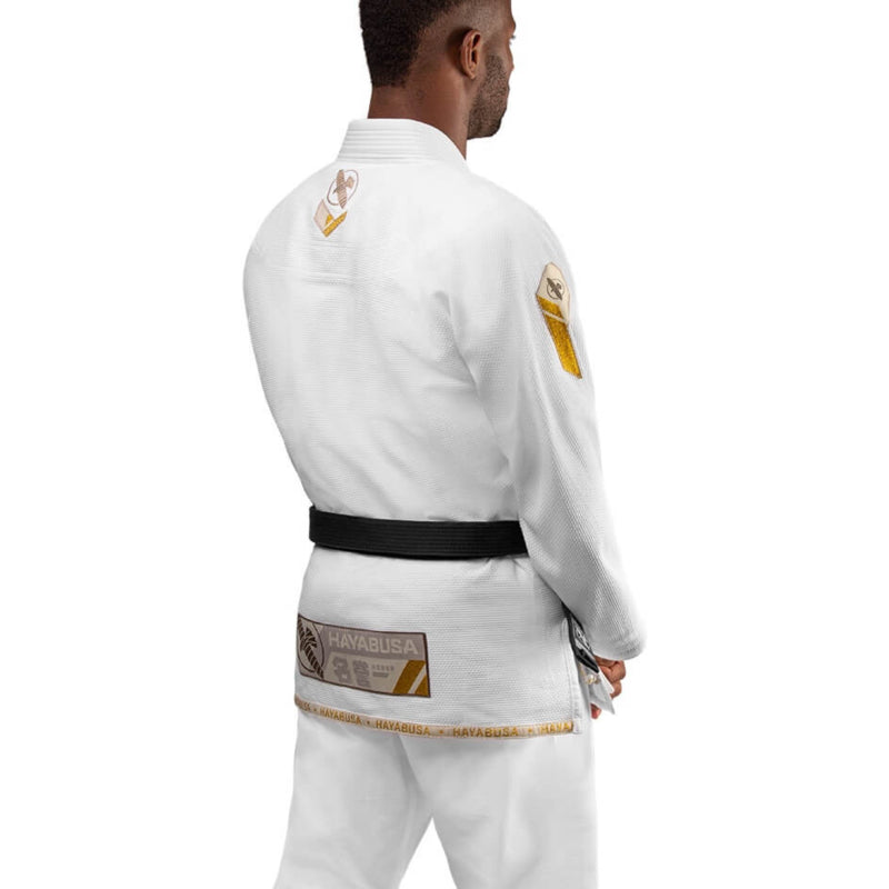 Hayabusa Ascend Lightweight Jiu Jitsu Gi - Weiß