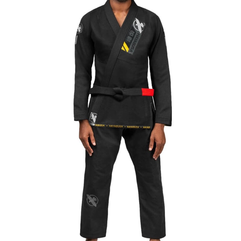 Hayabusa Ascend Lightweight Jiu Jitsu Gi - Schwarz