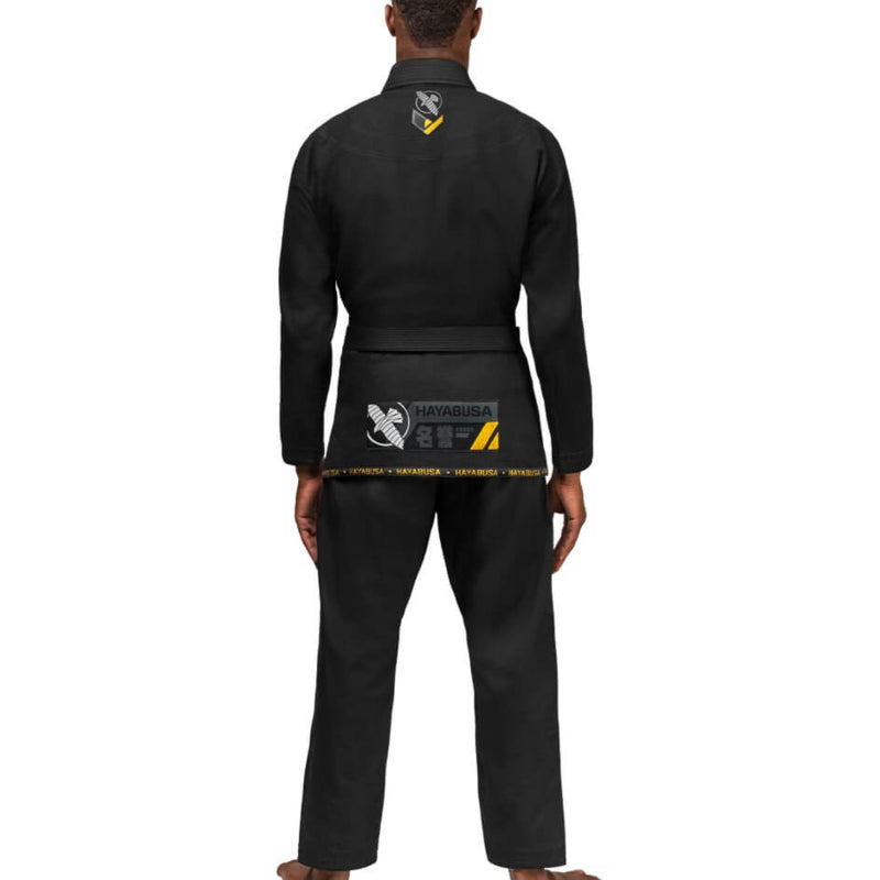 Hayabusa Ascend Lightweight Jiu Jitsu Gi - Schwarz