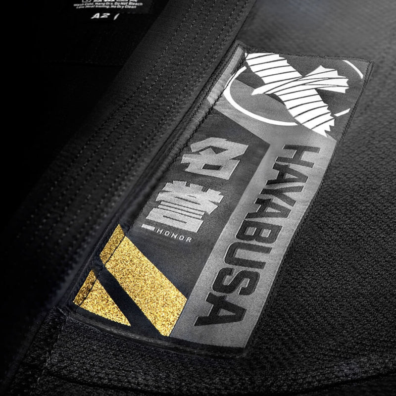 Hayabusa Ascend Lightweight Jiu Jitsu Gi - Schwarz