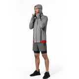 Hayabusa Athletic Zip-Up Performance Hoodie - Herren - Dunkelgrau