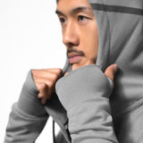 Hayabusa Athletic Zip-Up Performance Hoodie - Herren - Dunkelgrau