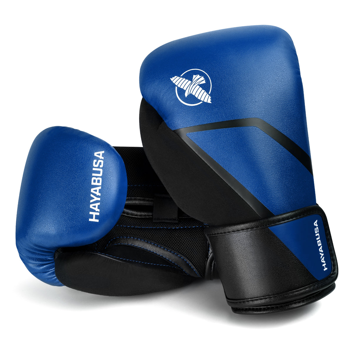 Hayabusa E1 Boxhandschuhe - Blau/Schwarz