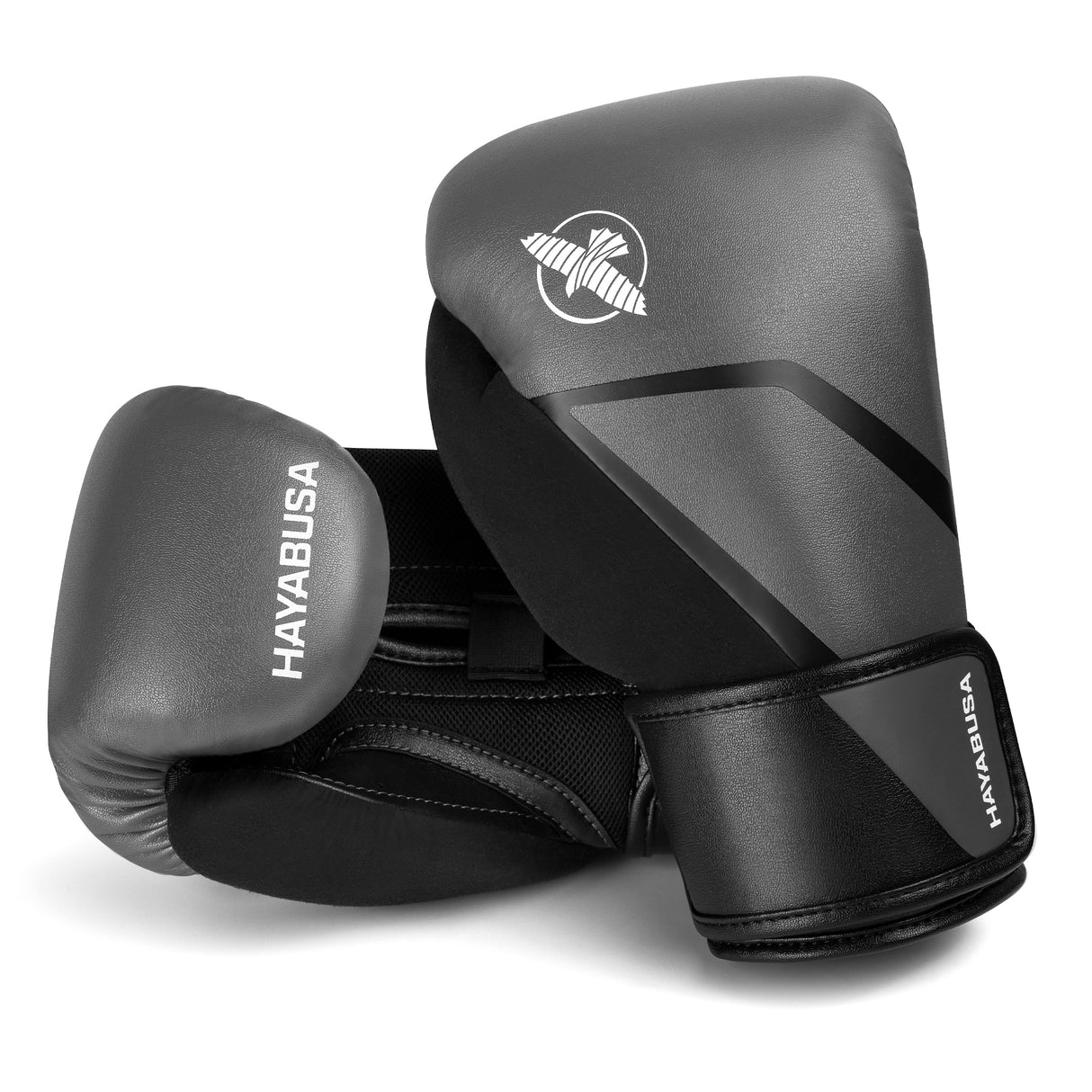 Hayabusa E1 Boxhandschuhe - Grau/Schwarz
