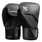 Hayabusa E1 Boxhandschuhe - Grau/Schwarz