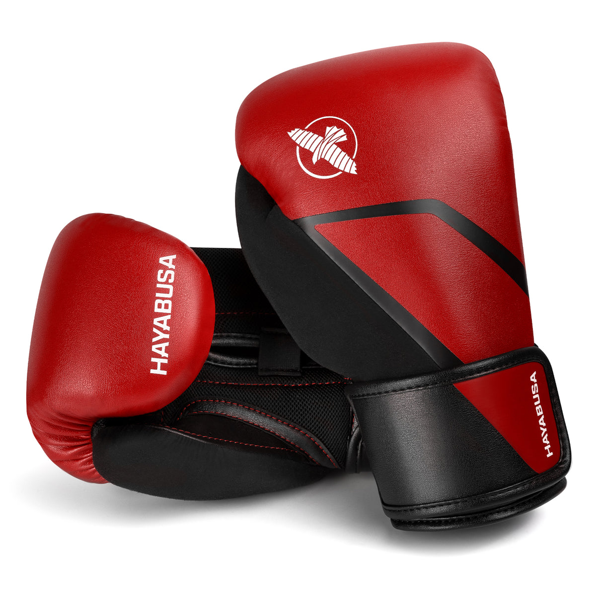 Hayabusa E1 Boxhandschuhe - Rot/Schwarz