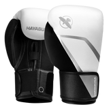 Hayabusa E1 Boxhandschuhe für Kinder - Weiß/Silber