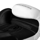 Hayabusa E1 Boxhandschuhe - Weiß/Silber