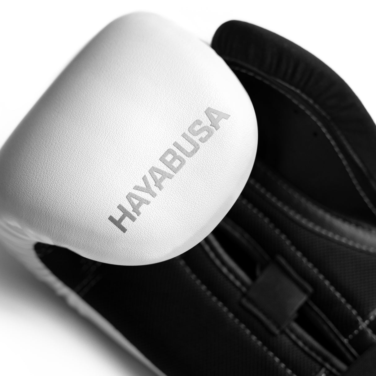Hayabusa E1 Boxhandschuhe - Weiß/Silber