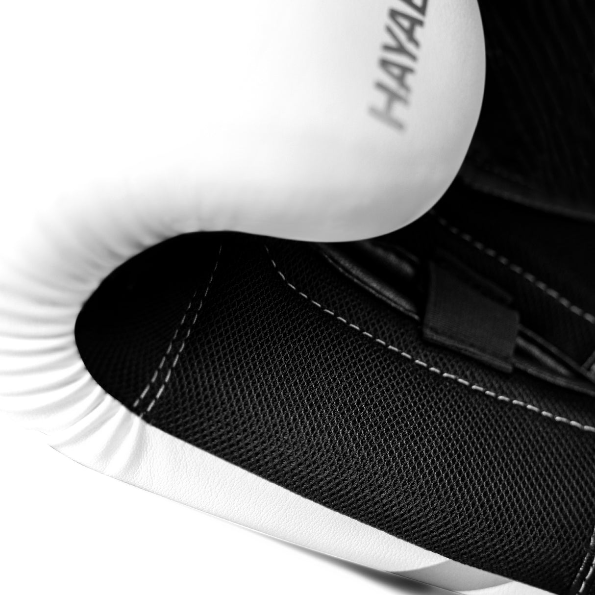 Hayabusa E1 Boxhandschuhe - Weiß/Silber