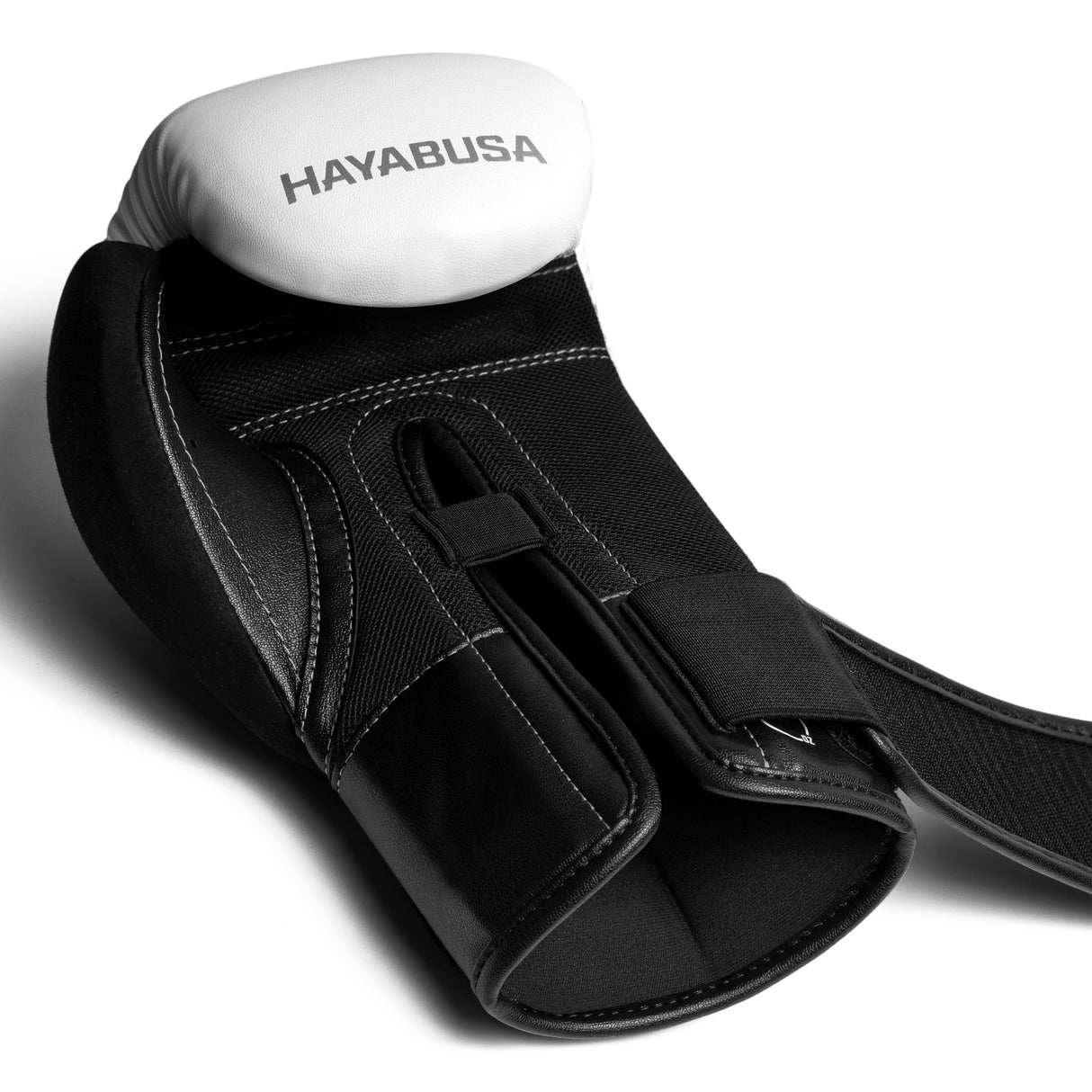 Hayabusa E1 Boxhandschuhe - Weiß/Silber