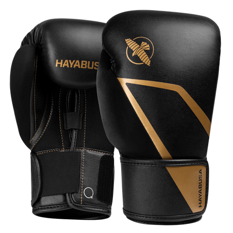 Hayabusa E1 Boxhandschuhe für Kinder - Schwarz/Gold