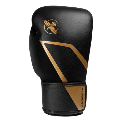Hayabusa E1 Boxhandschuhe - Schwarz/Gold