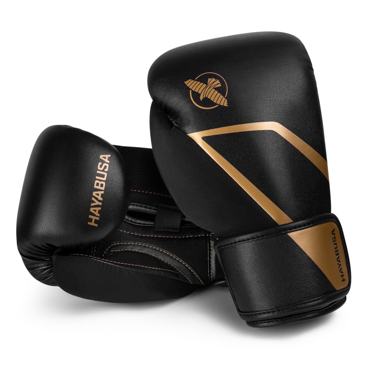 Hayabusa E1 Boxhandschuhe - Schwarz/Gold