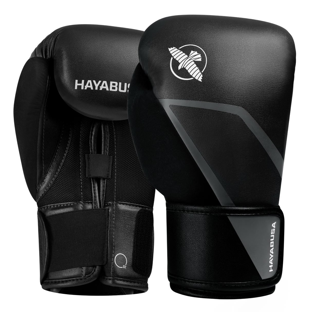 Hayabusa E1 Boxhandschuhe für Kinder - Schwarz/Grau
