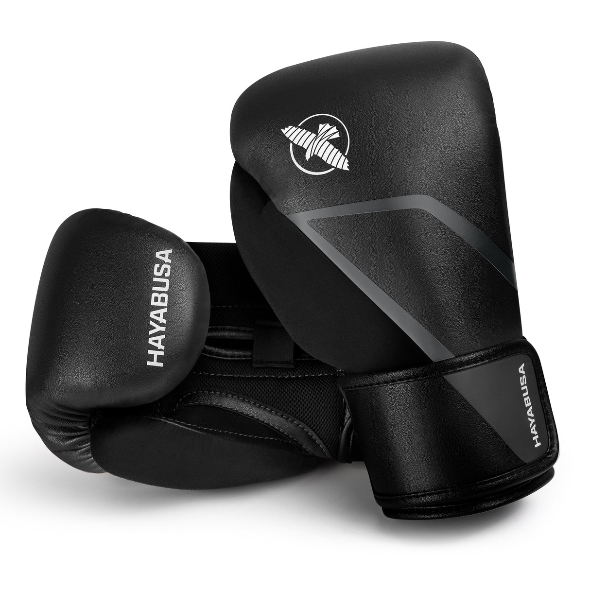 Hayabusa E1 Boxhandschuhe - Schwarz/Grau