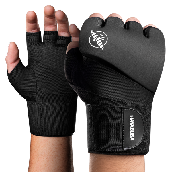 Hayabusa Elite Quick Wraps - schwarz