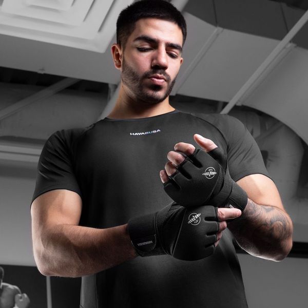 Hayabusa Elite Quick Wraps - schwarz
