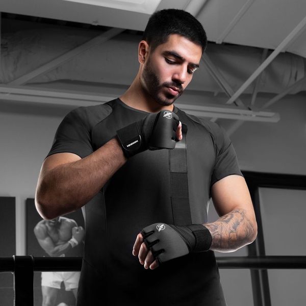 Hayabusa Elite Quick Wraps - schwarz