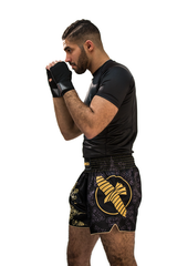 Hayabusa Falcon Muay Thai Shorts - Schwarz