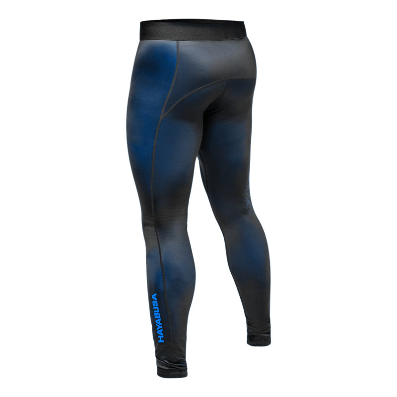 Hayabusa Geo Jiu Jitsu Spats - Schwarz / Blau